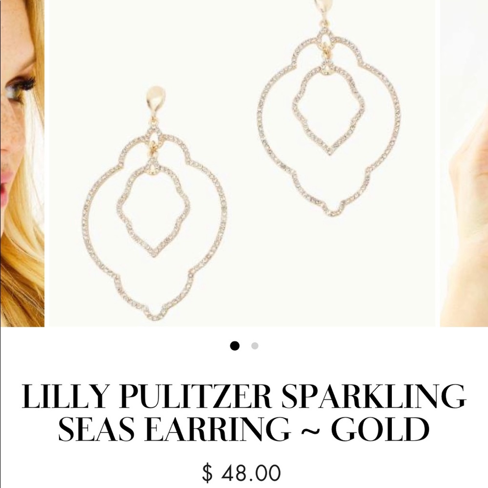 ISO Lily Pulitzer Sparkling Seas Earrings